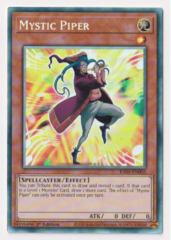 Mystic Piper (Collector's Rare) : RA04-EN005 - single card from Yu-Gi-Oh!