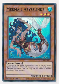 Mermail Abysslinde (Super Rare) : RA04-EN011 - single card from Yu-Gi-Oh!