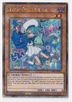 Live Twin Lil-la (Quarter Century Secret Rare) : RA04-EN036 - single card from Yu-Gi-Oh!
