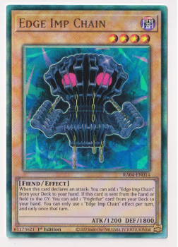 Edge Imp Chain (Ultimate Rare) : RA04-EN014 - single card from Yu-Gi-Oh!