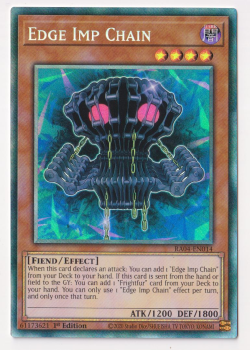 Edge Imp Chain (Collector's Rare) : RA04-EN014 - single card from Yu-Gi-Oh!
