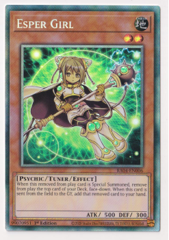Esper Girl (Collector's Rare) : RA04-EN006 - single card from Yu-Gi-Oh!