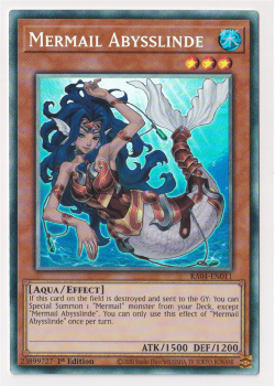 Mermail Abysslinde (Collector's Rare) : RA04-EN011 - single card from Yu-Gi-Oh!