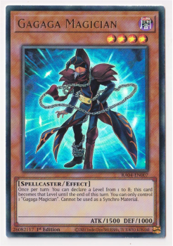 Gagaga Magician (Ultra Rare) : RA04-EN007 - single card from Yu-Gi-Oh!