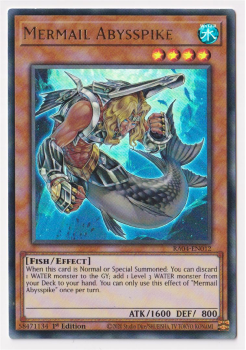 Mermail Abysspike (Ultra Rare) : RA04-EN012 - single card from Yu-Gi-Oh!