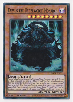 Erebus the Underworld Monarch (Super Rare) : RA04-EN019 - single card from Yu-Gi-Oh!
