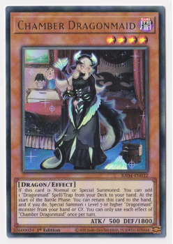 Chamber Dragonmaid (Ultra Rare) : RA04-EN032 - single card from Yu-Gi-Oh!