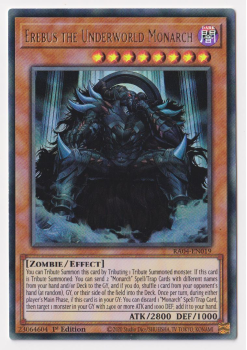 Erebus the Underworld Monarch (Ultra Rare) : RA04-EN019 - single card from Yu-Gi-Oh!