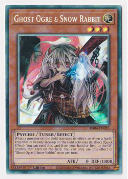 Ghost Ogre & Snow Rabbit (Collector's Rare) : RA04-EN015 - single card from Yu-Gi-Oh!