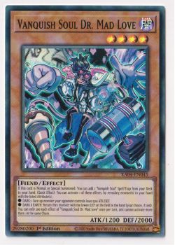 Vanquish Soul Dr. Mad Love (Super Rare) : RA04-EN045 - single card from Yu-Gi-Oh!