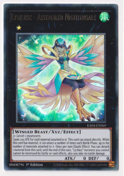 Lyrilusc - Assembled Nightingale (Ultra Rare) : RA04-EN069 - single card from Yu-Gi-Oh!