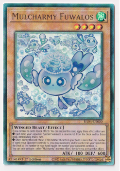 Mulcharmy Fuwalos (Ultimate Rare) : RA04-EN050 - single card from Yu-Gi-Oh!
