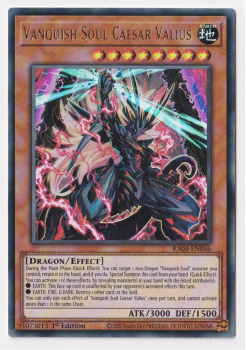 Vanquish Soul Caesar Valius (Ultra Rare) : RA04-EN046 - single card from Yu-Gi-Oh!