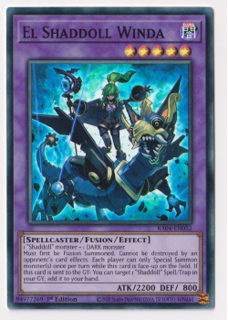 El Shaddoll Winda (Super Rare) : RA04-EN052 - single card from Yu-Gi-Oh!