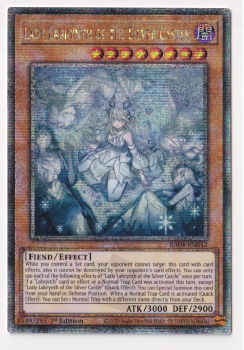 Lady Labrynth of the Silver Castle (new artwork)(Quarter Century Secret Rare) : RA04-EN042 - single card from Yu-Gi-Oh!