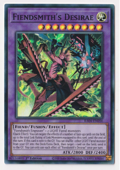 Fiendsmith's Desirae (Super Rare) : RA04-EN056 - single card from Yu-Gi-Oh!
