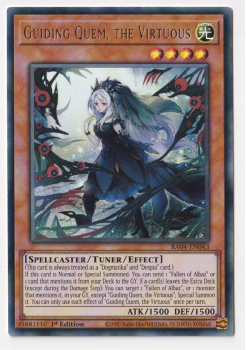 Guiding Quem, the Virtuous (Ultra Rare) : RA04-EN043 - single card from Yu-Gi-Oh!