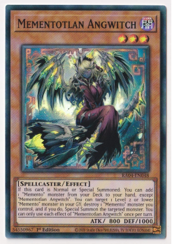 Mementotlan Angwitch (Super Rare) : RA04-EN048 - single card from Yu-Gi-Oh!