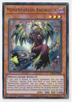 Mementotlan Angwitch (Ultra Rare) : RA04-EN048 - single card from Yu-Gi-Oh!
