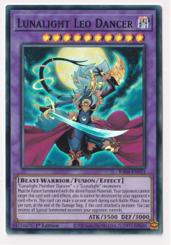 Lunalight Leo Dancer (Super Rare) : RA04-EN053 - single card from Yu-Gi-Oh!
