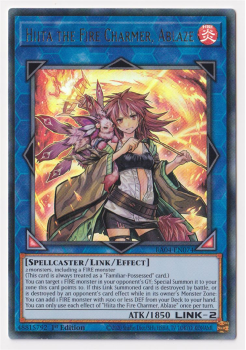 Hiita the Fire Charmer, Ablaze (Ultra Rare) : RA04-EN074 - single card from Yu-Gi-Oh!