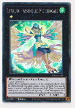 Lyrilusc - Assembled Nightingale (Super Rare) : RA04-EN069 - single card from Yu-Gi-Oh!