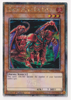 Gren Maju Da Eiza (Quarter Century Secret Rare) : RA04-EN124 - single card from Yu-Gi-Oh!