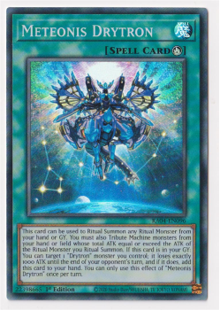 Meteonis Drytron (Super Rare) : RA04-EN096 - single card from Yu-Gi-Oh!