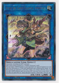 Aussa the Earth Charmer, Immovable (Ultra Rare) : RA04-EN078 - single card from Yu-Gi-Oh!