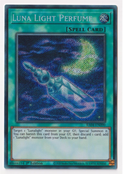 Luna Light Perfume (Secret Rare) : RA04-EN090 - single card from Yu-Gi-Oh!