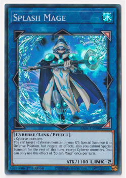 Splash Mage (Super Rare) : RA04-EN080 - single card from Yu-Gi-Oh!