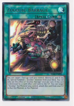 Zoodiac Barrage (Ultra Rare) : RA04-EN091 - single card from Yu-Gi-Oh!