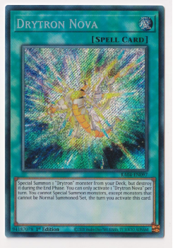 Drytron Nova (Secret Rare) : RA04-EN097 - single card from Yu-Gi-Oh!