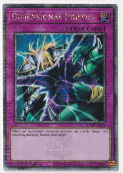 Dimensional Prison (Quarter Century Secret Rare) : RA04-EN132 - single card from Yu-Gi-Oh!