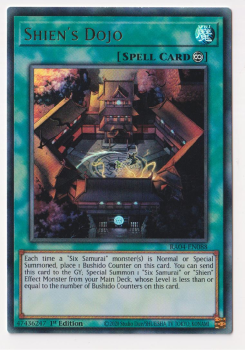 Shien's Dojo (Ultra Rare) : RA04-EN088 - single card from Yu-Gi-Oh!