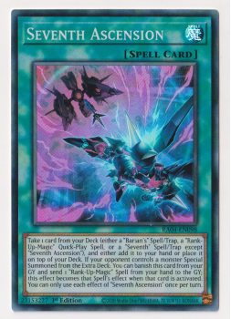 Seventh Ascension (Super Rare) : RA04-EN098 - single card from Yu-Gi-Oh!