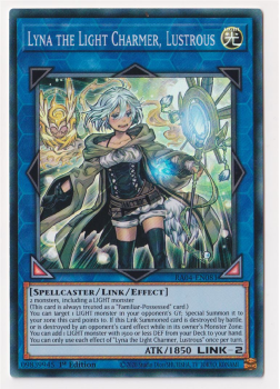 Lyna the Light Charmer, Lustrous (Super Rare) : RA04-EN081 - single card from Yu-Gi-Oh!