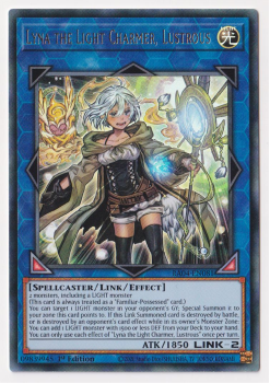 Lyna the Light Charmer, Lustrous (Ultra Rare) : RA04-EN081 - single card from Yu-Gi-Oh!