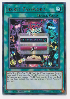 Secret Password (Ultra Rare) : RA04-EN095 - single card from Yu-Gi-Oh!