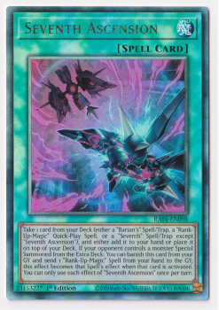 Seventh Ascension (Ultimate Rare) : RA04-EN098 - single card from Yu-Gi-Oh!