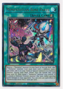 Mementotlan Bone Party (Ultra Rare) : RA04-EN099 - single card from Yu-Gi-Oh!