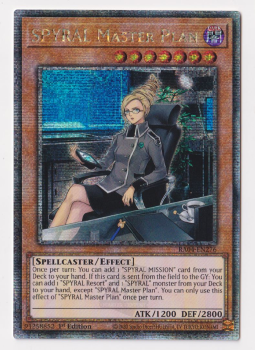 SPYRAL Master Plan (Quarter Century Secret Rare) : RA04-EN276 - single card from Yu-Gi-Oh!