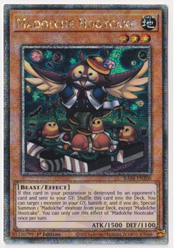Madolche Hootcake (Quarter Century Secret Rare) : RA04-EN206 - single card from Yu-Gi-Oh!