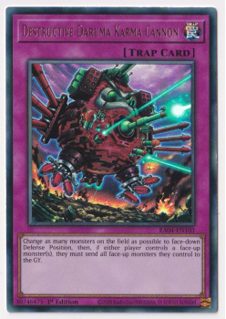 Destructive Daruma Karma Cannon (Ultra Rare) : RA04-EN103 - single card from Yu-Gi-Oh!