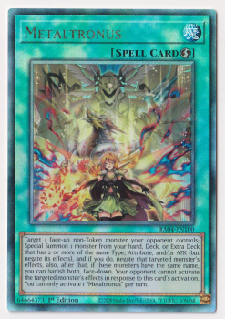 Metaltronus (Ultimate Rare) : RA04-EN100 - single card from Yu-Gi-Oh!