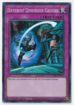 Different Dimension Ground (Super Rare) : RA04-EN101 - single card from Yu-Gi-Oh!