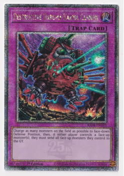 Destructive Daruma Karma Cannon (Quarter Century Secret Rare) : RA04-EN103 - single card from Yu-Gi-Oh!
