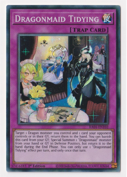 Dragonmaid Tidying (Super Rare) : RA04-EN102 - single card from Yu-Gi-Oh!
