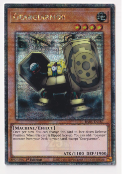 Geargiarmor (Quarter Century Secret Rare) : RA04-EN187 - single card from Yu-Gi-Oh!