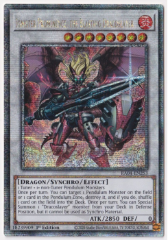 Ignister Prominence, the Blasting Dracoslayer (Quarter Century Secret Rare) : RA04-EN253 - single card from Yu-Gi-Oh!